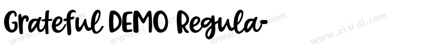 Grateful DEMO Regula字体转换